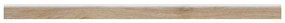 Piastrella battiscopa Basic in gres porcellanato larice opaco L 120 x H 6.5 cm x Sp 9 mm confezione da 7.2 ml
