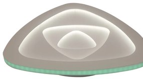 Plafoniera LED moderno EMI, bianco x7 cm dimmerabile, 3800 lumen