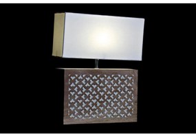 Lampada da tavolo DKD Home Decor Marrone Bianco 220 V 50 W Arabo (33 x 12 x 41 cm)