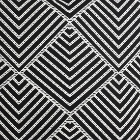 Eglo 420005 - Cuscino decorativo CHEVERY 45x45 cm nero/bianco