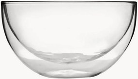 Set di 2 ciotole in vetro borosilicato a doppia parete Amo