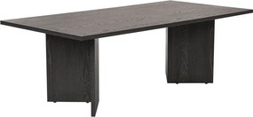 Tavolino da salotto nero opaco 60x119 cm Sabin – Kalune Design