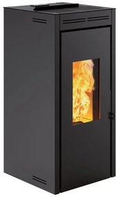 Stufa pellet idro INVICTA Teramo 17 16.8 kW nero