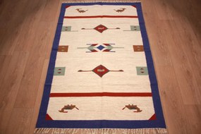 Tappeto 120x180 (Indian) Tessuto A Mano