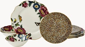 Servizio di piatti in Fine China Creatures of Curiosity, 12 pz