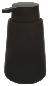 Dispenser sapone in ceramica nero Colors Rubber