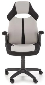 Sedia da ufficio BOB nera/grigia