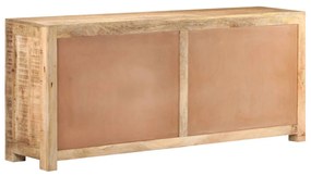 Credenza 175x40x75 cm in legno di mango grezzo