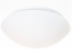 Lampada da soffitto opale 42 cm dimmerabile a 3 livelli incl. LED - Luigi