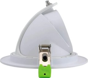 Faro LED da Incasso 36W Orientabile Foro Ø160mm Bianco Variabile con driver Philips Colore Bianco Variabile CCT