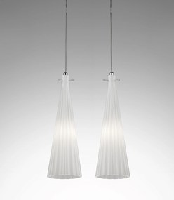 Selene illuminazione Costa Rica 2-light pendant lamp 2810/2 Bianco