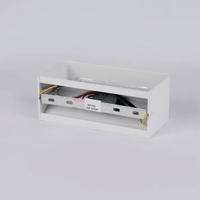 BRILAGI - Applique LED da esterno DONNANI LED/7W/230V 20 cm bianco IP44