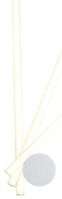 Applique LED moderno Mikado bianco IP20, luce bianco naturale 2000 lumen,