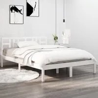 Giroletto Bianco in Legno Massello 120x200 cm 3105401