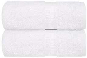 Asciugamani Ospiti 2 Pz Bianco 30x50 Cm 360 G/m² 100% Cotone /