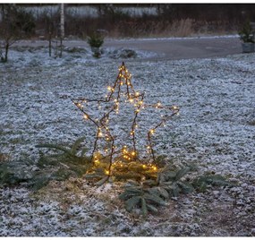 Decorazione luminosa natalizia nera Foldy - Star Trading