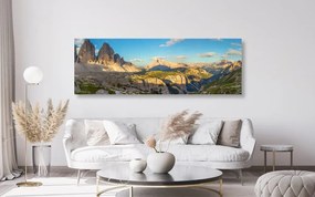 Quadro su tela – Vista spettacolare dalle montagne