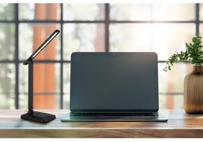 Globo 58481S - Lampada da tavolo LED LORNA dimmerabile touch 3W 5V 1800mAh nera