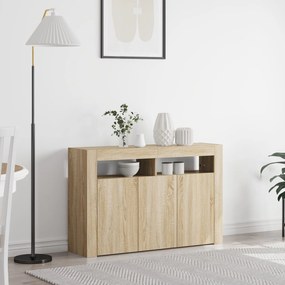 Mobile  rovere sonoma legno ingegnerizzato 116 x 30 x 75 cm mobile