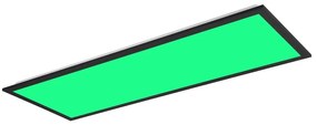 Plafoniera LED nera 29,5x80 cm Beta - Reality