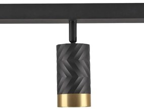 Faretto ARRAS 3xGU10/10W/230V nero