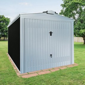 Garage acciaio Orlando SAPIL, con porta basculante 10.57 m², Sp 0.6 mm