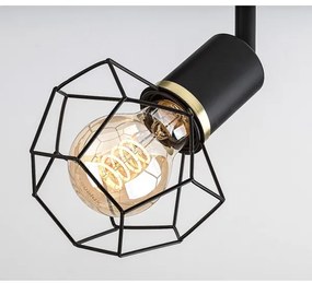 Rabalux 71066 - Faretto FRAN 2xE27/40W/230V nero