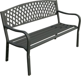 AMADO - panchina da giardino 2 posti in ferro