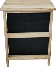 LEXIS - mobiletto in legno con cassetti