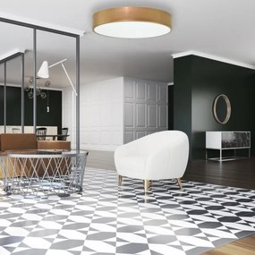 Plafoniera CLEO 6xE27/24W/230V d. 80 cm d'oro