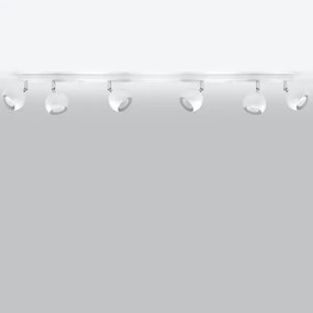 Sollux SL.0442 - Faretto da binario OCULARE 6xGU10/10W/230V