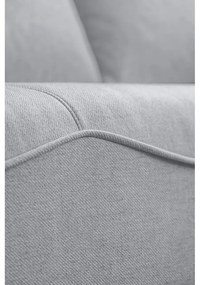 Divano letto angolare grigio chiaro (variabile) Homely Tommy - Miuform