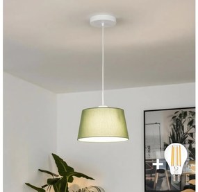 Brilagi - Lampadario LED a sospensione su cavo CERIA 1xE27/40W/230V Ø 25 cm verde