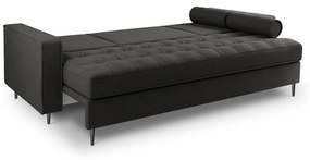 Divano letto grigio scuro Santo - Milo Casa