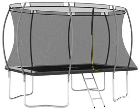 Set Trampolino Rettangolare 335x244x90 Cm 150 Kg /