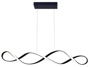 Lampadario LED a sospensione con filo INFINITO LED/34W/230V nero