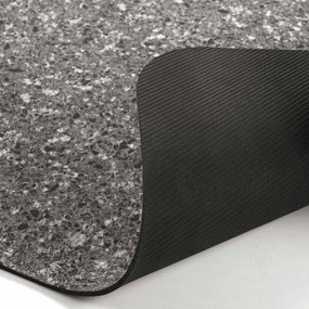 Tappetino per il bagno color antracite 50x80 cm Granite – douceur d'intérieur