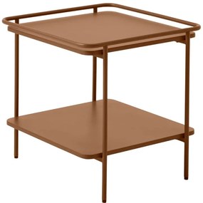Tavolino in metallo 45x45 cm Yuba – Unique Furniture