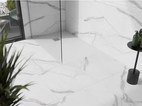 Mexen Stone+ piatto doccia in composito rettangolare 90 x 80 cm, bianco - 44108090