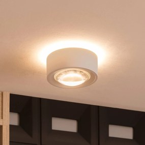 Plafoniera a LED Rotari Arcchio, dimmerabile, Bianco / Opale, Soggiorno / Sala da pranzo, Alluminio, Moderno, Plafoniera LED