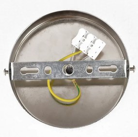 Brilagi - Lampadario a plafone ECLIPSE 7xE14/10W/230V Ø 48 cm, finitura argento