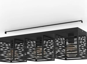 Eglo 900357 - Plafoniera PIEDRITAS 3xE27/40W/230V