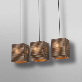 Ledvance - Lampadario a sospensione con filo DECOR CARDBOARD 3xE27/15W/230V