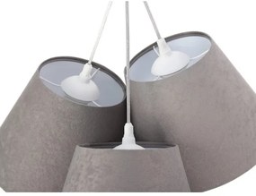 Lampadario a sospensione con filo AMBROSIA 3xE27/60W/230V