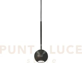 Archimede lampada a sospensione con rosone magnetico colore nero to...