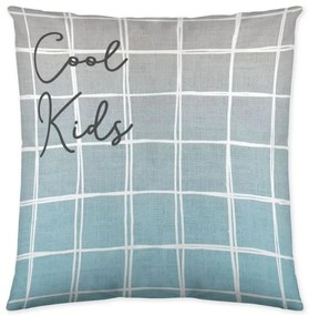 Fodera per cuscino Cool Kids Blue (50 x 50 cm)