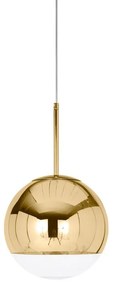 Tom Dixon - Specchio Ball 25 Lampada LED a Sospensione Oro Tom Dixon