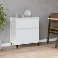 Credenza Bianca 60x35x70 cm in Legno Multistrato 819684