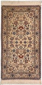 Isfahan Tappeto orientale 140x70 Beige (Cina) Annodato A Mano