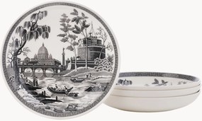 Set di 4 piatti da pasta Rome